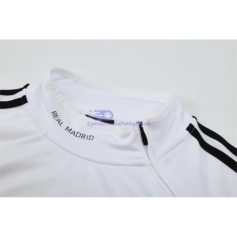 Sudadera De Entrenamiento Real Madrid Retro 2013/14 Blanco