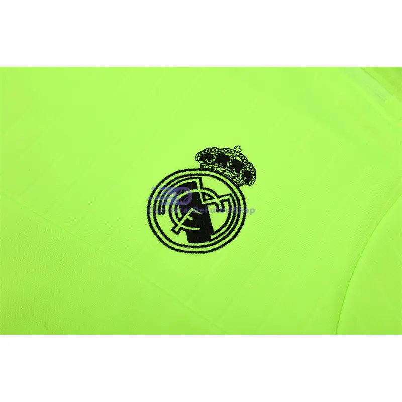Sudadera De Entrenamiento Real Madrid Retro 2015/16 Verde Neón