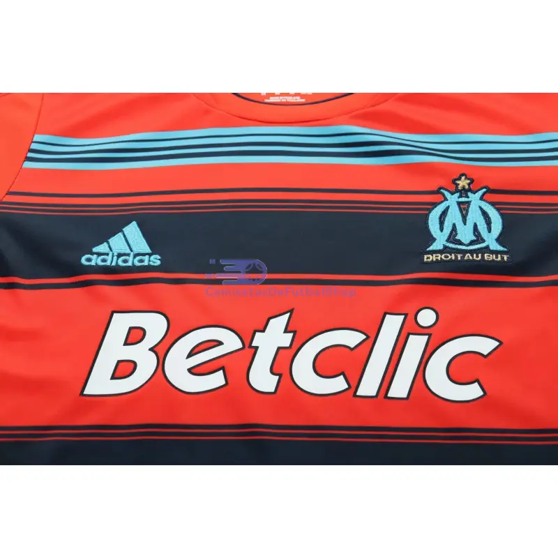 Camiseta Barcelona 2011/12 2ª Equipación Retro Naranja Niño Kit