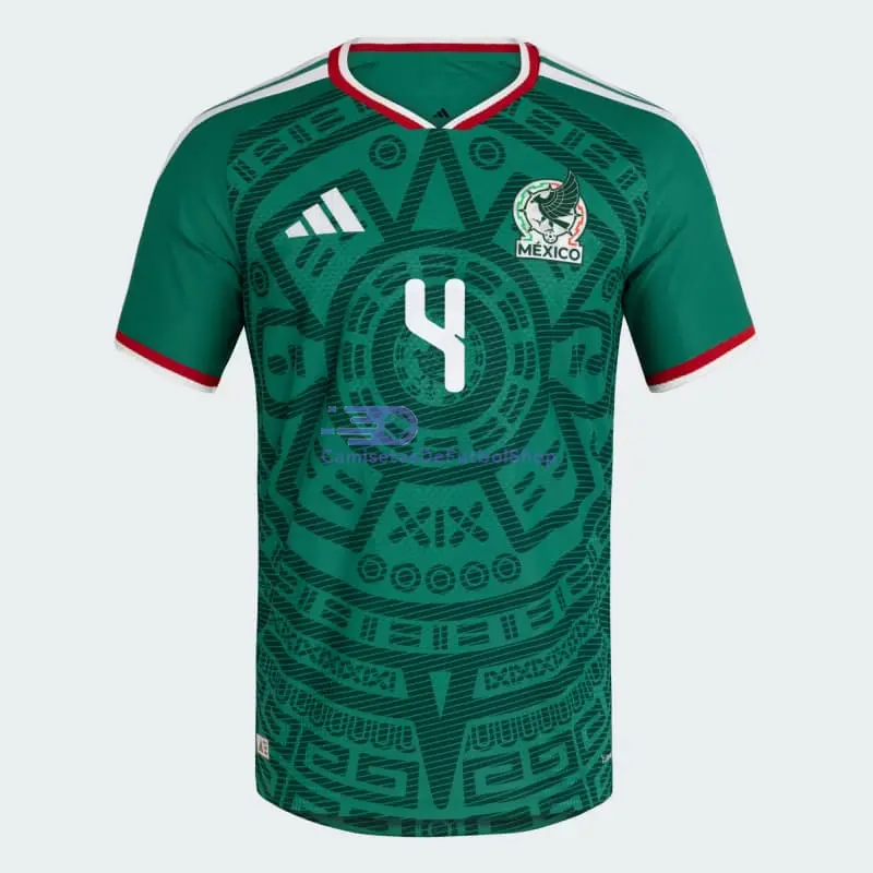 Camiseta E.Álvarez 4 México 2026 1ª Equipación Verde