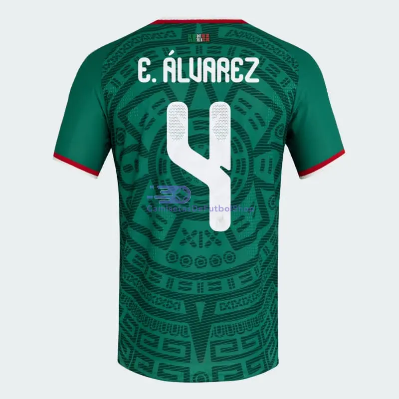 Camiseta E.Álvarez 4 México 2026 1ª Equipación Verde