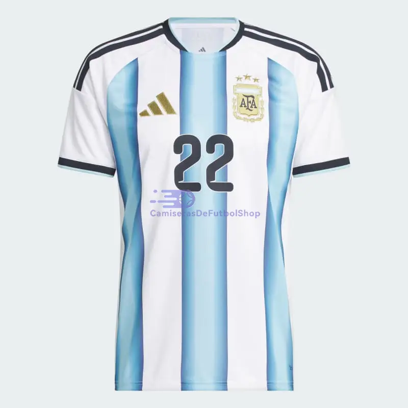 Camiseta L.Martínez 22 Argentina 2026 1ª Equipación Azul/Blanco