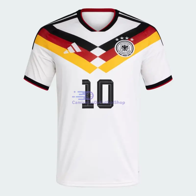 Camiseta Musiala 10 Alemania 2026 1ª Equipación Blanco