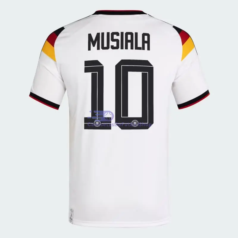 Camiseta Musiala 10 Alemania 2026 1ª Equipación Blanco