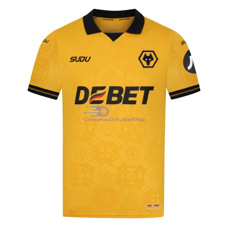 Camiseta Wolverhampton Wanderers 2025/2026 1ª Equipación Amarillo