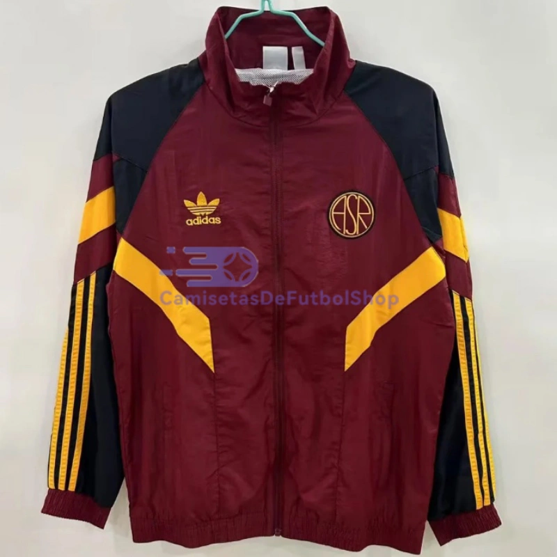 Cortavientos AS Roma 2024/25 Rojo Oscuro Originals LFSTLR
