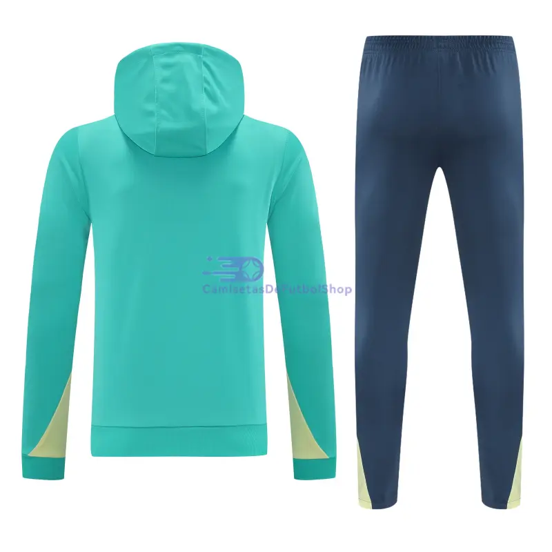 Sudadera de Entrenamiento Club America 2025/2026 con Capucha Kit Turquesa