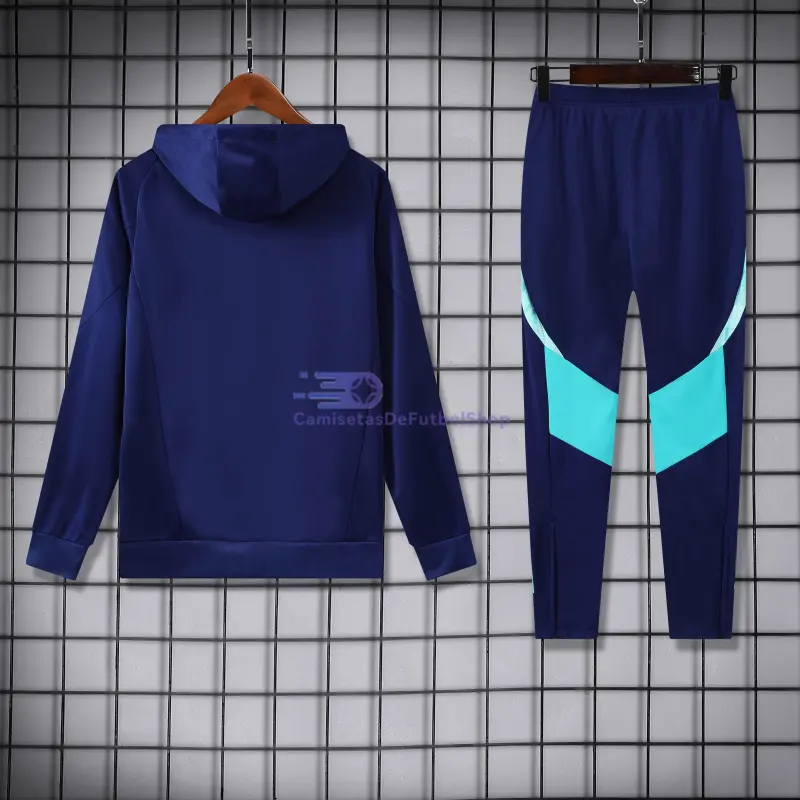 Sudadera de Entrenamiento Flamengo 2025/2026 con Capucha Kit Azul