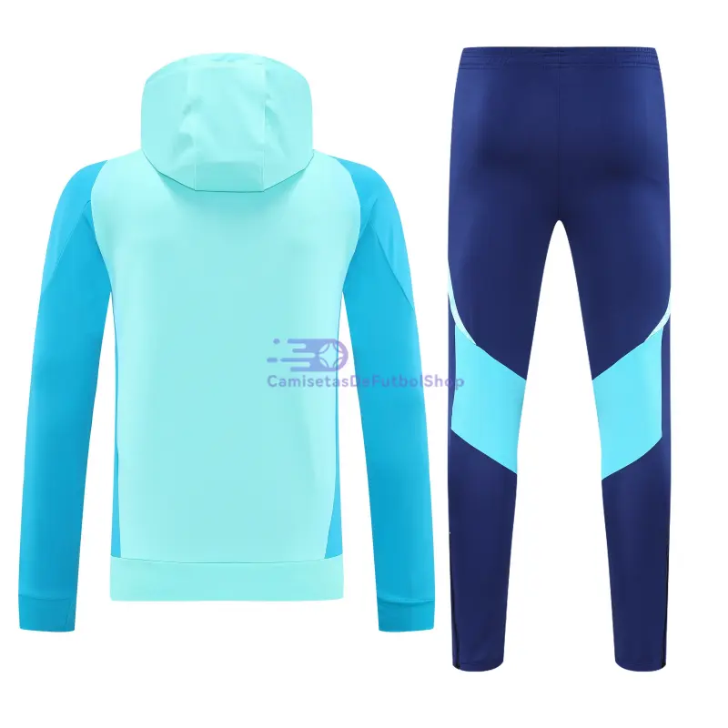 Sudadera de Entrenamiento Flamengo 2025/2026 con Capucha Kit Azul Claro