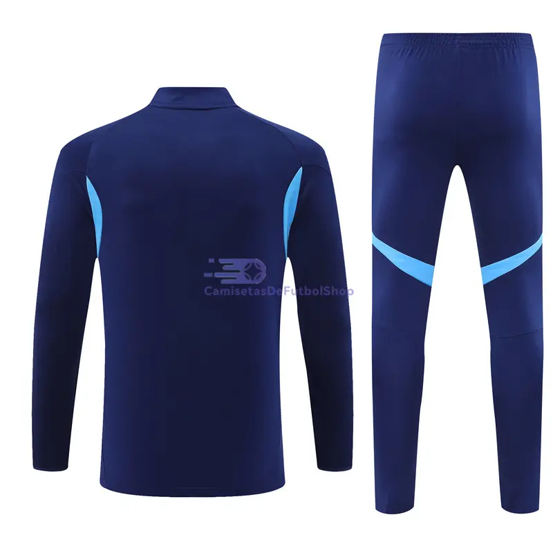 Sudadera De Entrenamiento Real Madrid 2025/2026 Niño Kit Azul Marino