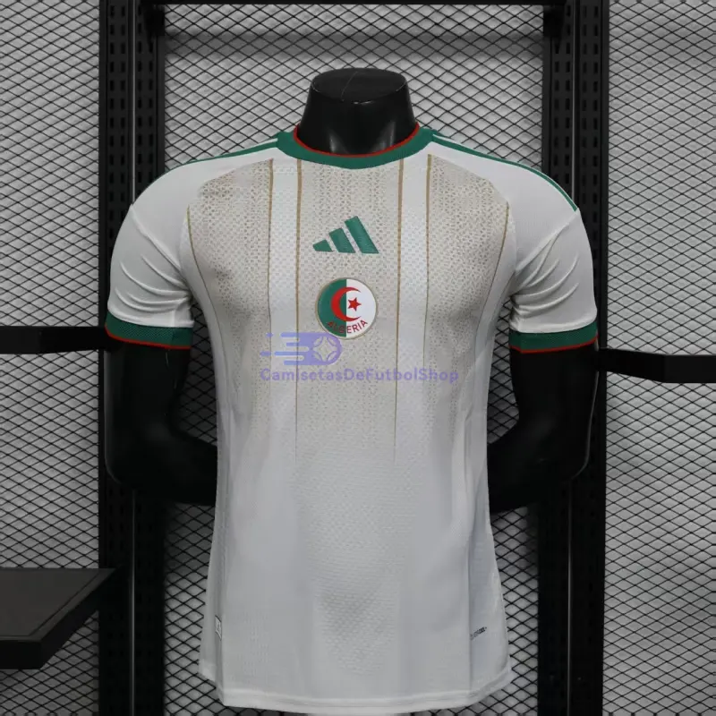 Camiseta Argelia 2026 1ª Equipación Mundial Blanco (EDICIÓN JUGADOR)