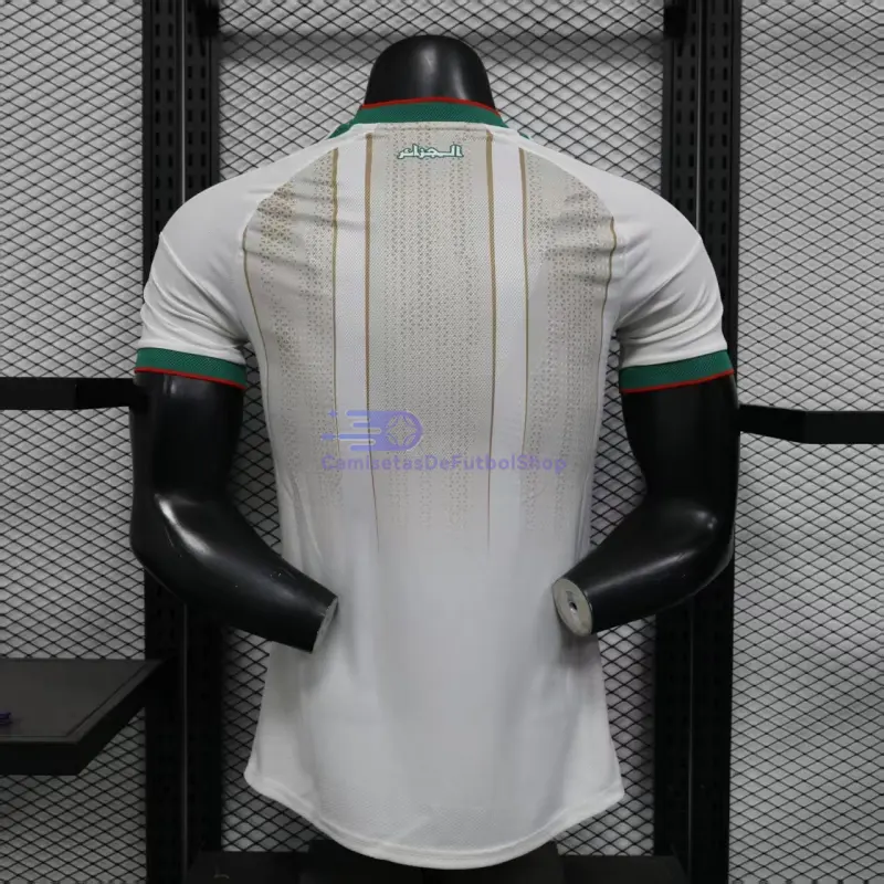 Camiseta Argelia 2026 1ª Equipación Mundial Blanco (EDICIÓN JUGADOR)