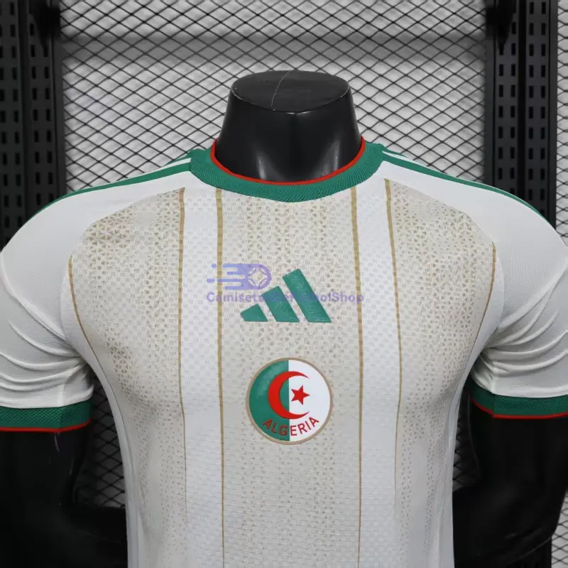Camiseta Argelia 2026 1ª Equipación Mundial Blanco (EDICIÓN JUGADOR)
