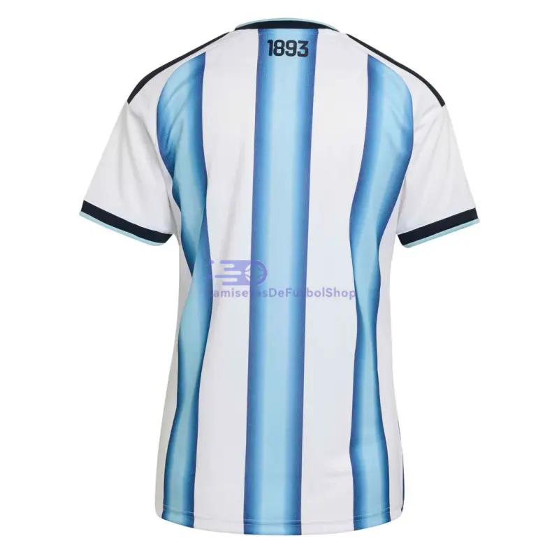 Camiseta Argentina 2026 1ª Equipación Azul/Blanco Mujer con FIFA2022