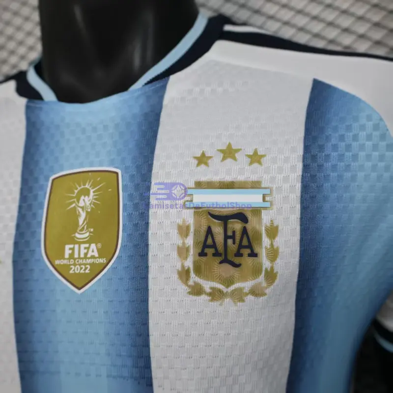 Camiseta Argentina 2026 1ª Equipación Azul/Blanco (EDICIÓN JUGADOR)