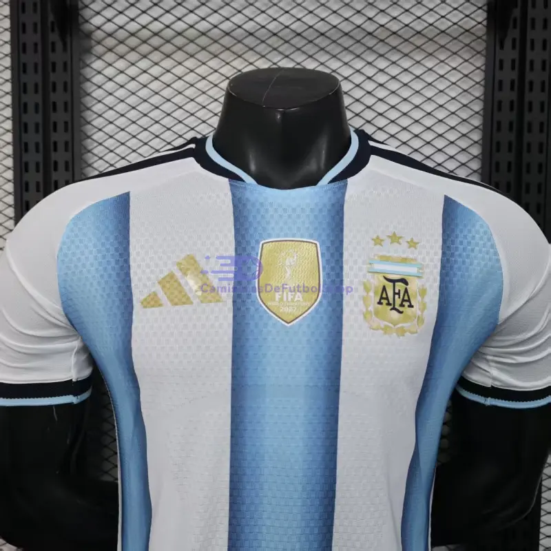 Camiseta Argentina 2026 1ª Equipación Azul/Blanco (EDICIÓN JUGADOR)