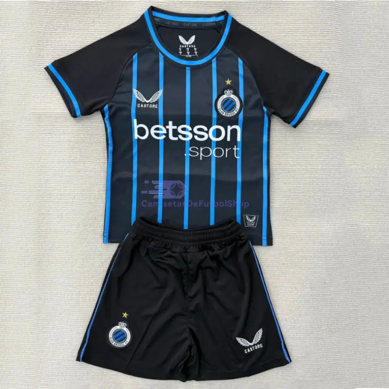 Camiseta Brujas 2025/2026 1ª Equipación Negro Niño Kit