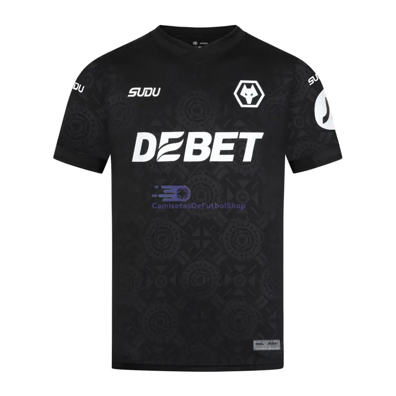 Camiseta de Portero Wolverhampton Wanderers 2025/2026 Negro