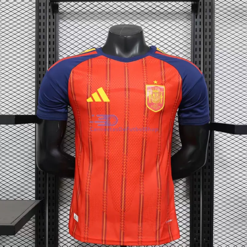 Camiseta España 2026 1ª Equipación Mundial Rojo/Azul (EDICIÓN JUGADOR)