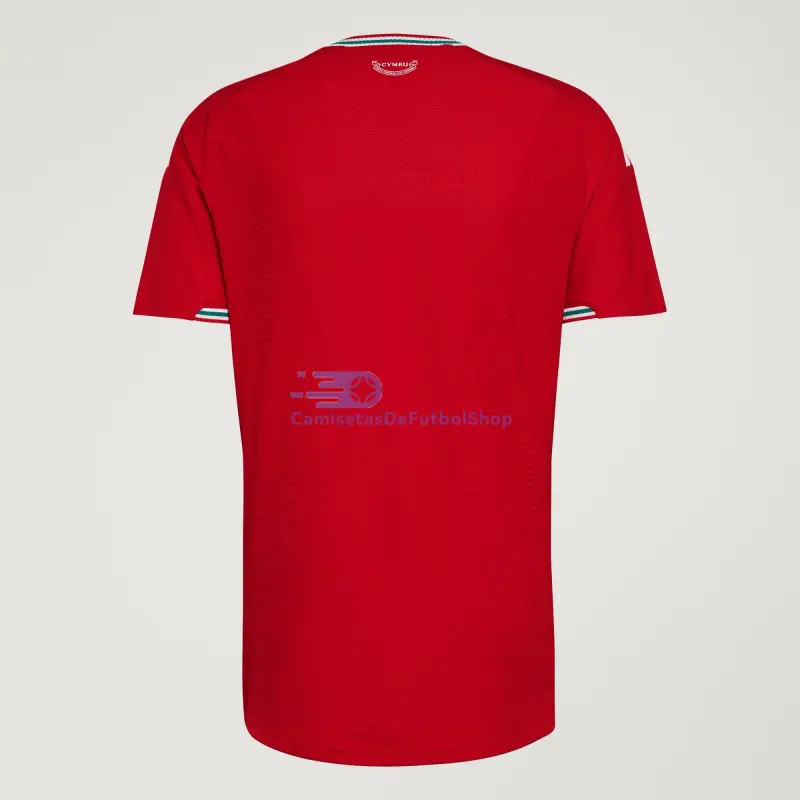 Camiseta Gales 2026 1ª Equipación Mundial Rojo