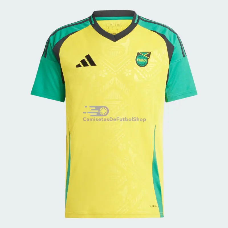 Camiseta Jamaica 2024 1ª Equipación Amarillo