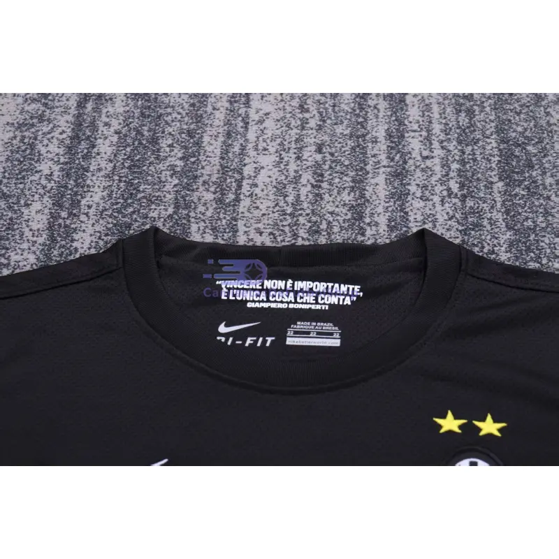 Camiseta Juventus 2012/13 2ª Equipación Retro Negro Niño Kit