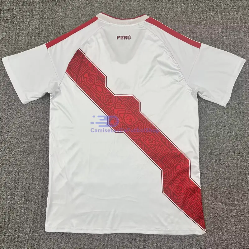 Camiseta Perú 2026 1ª Equipación Blanco