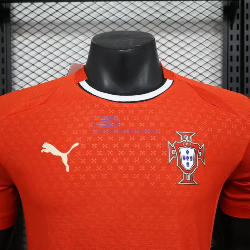 Camiseta Portugal 2025 1ª Equipación Rojo (EDICIÓN JUGADOR)