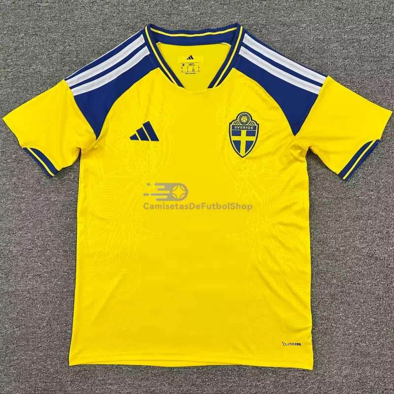 Camiseta Suecia 2026 1ª Equipación Mundial Amarillo