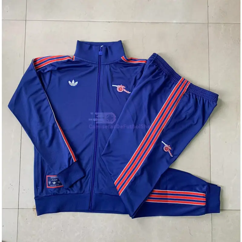 Chandal Arsenal 2025/2026 Niño Retro Azul Real
