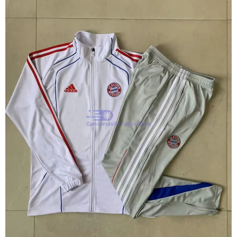 Chandal Bayern Múnich 2025/2026 Niño Blanco/Azul/Rojo