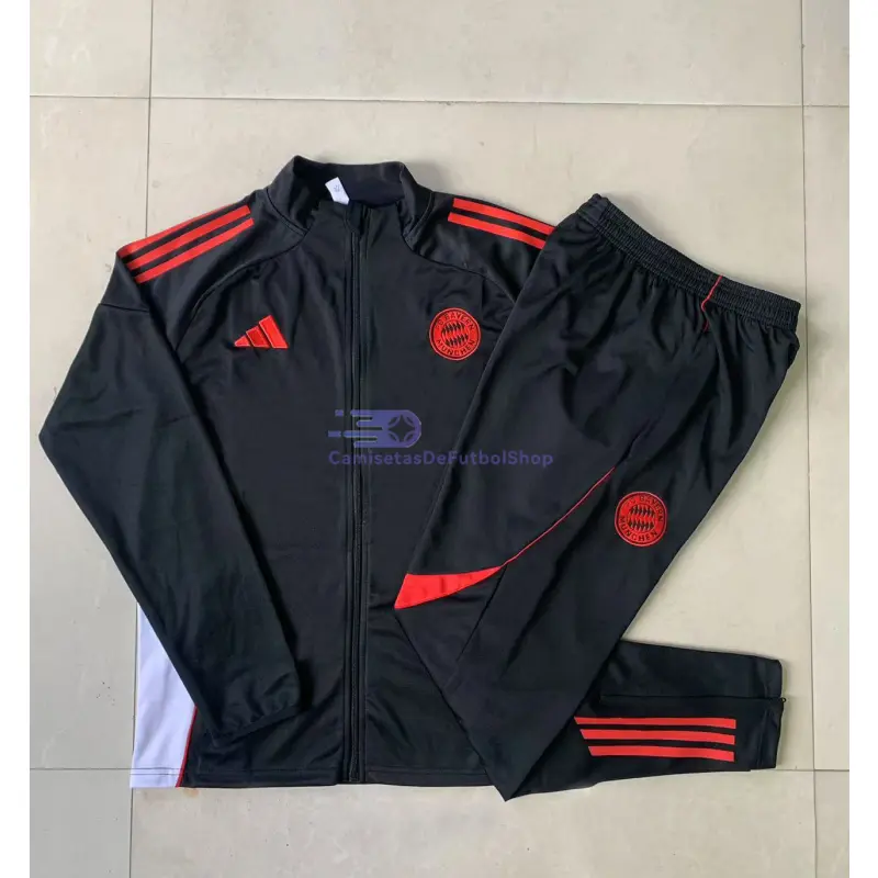 Chandal Bayern Múnich 2025/2026 Niño Negro