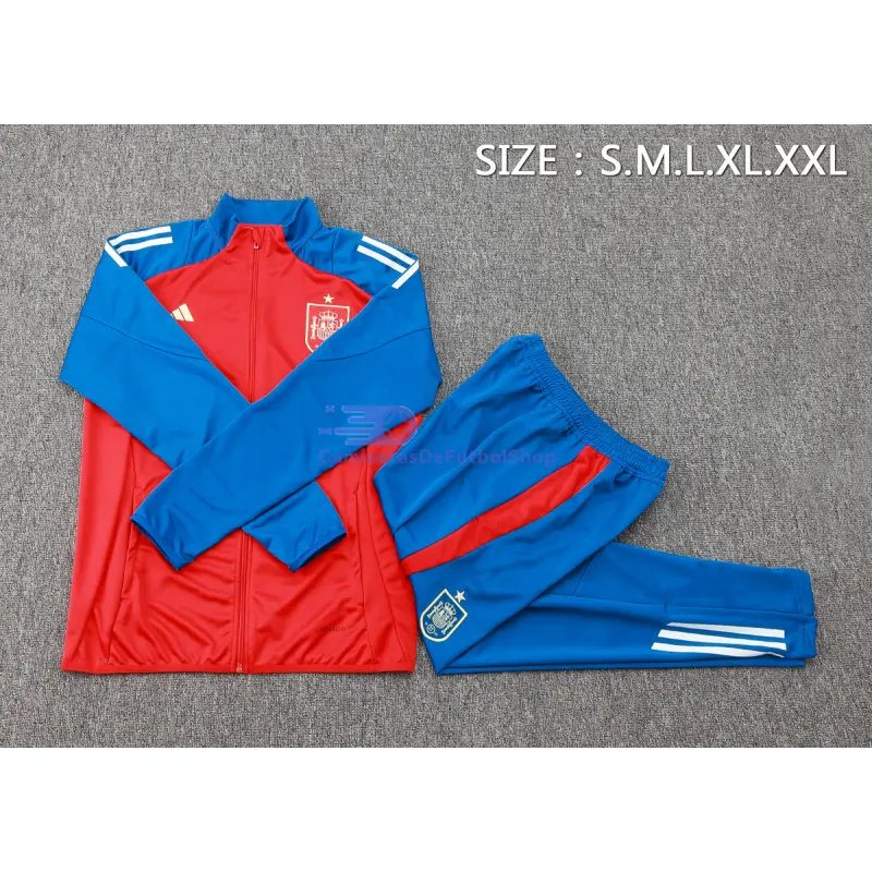Chandal España 2024/2025 Rojo/Azul