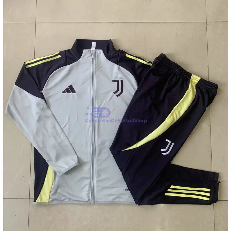 Chandal Juventus 2025/2026 Niño Gris/Negro