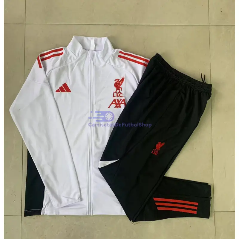 Chandal Liverpool 2025/2026 Niño Blanco