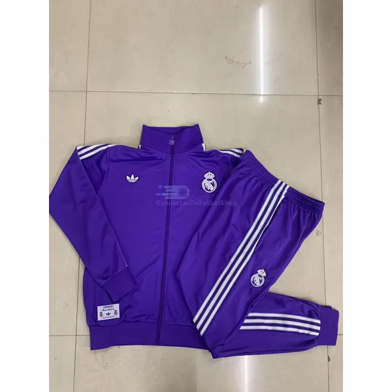 Chandal Real Madrid 2025/2026 Niño Retro Morado