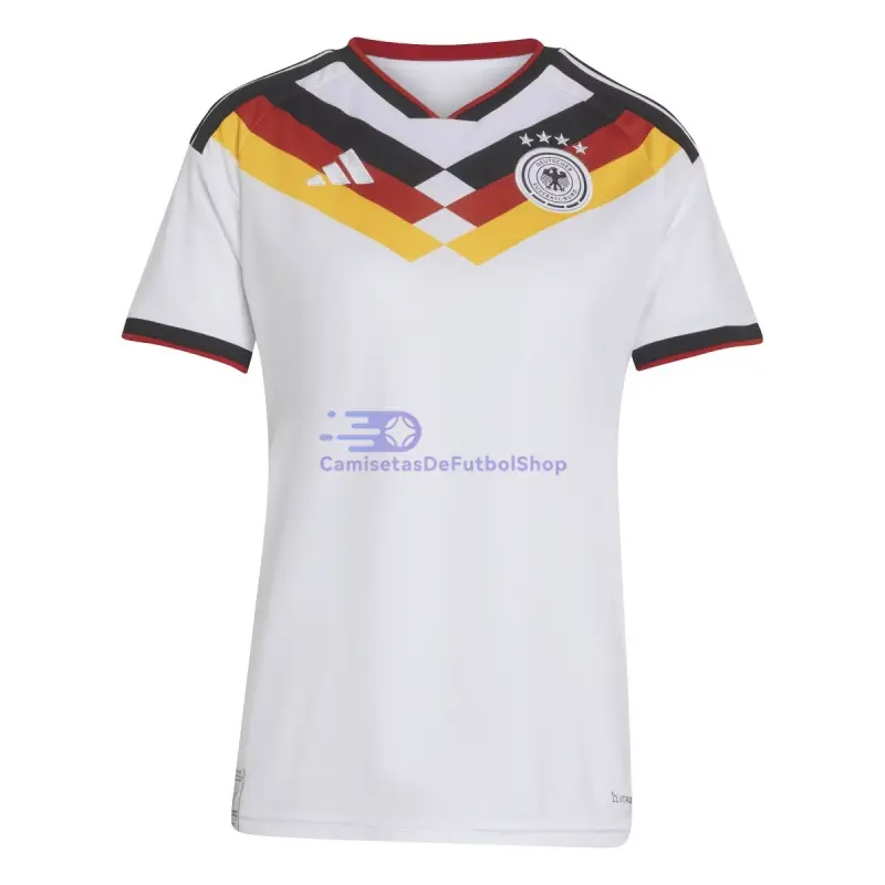 Camiseta Alemania 2026 1ª Equipación Mundial Blanco Mujer