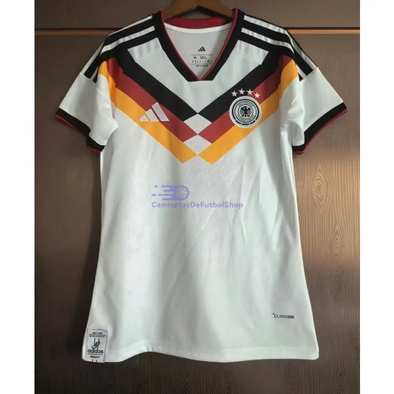 Camiseta Alemania 2026 1ª Equipación Mundial Blanco Mujer