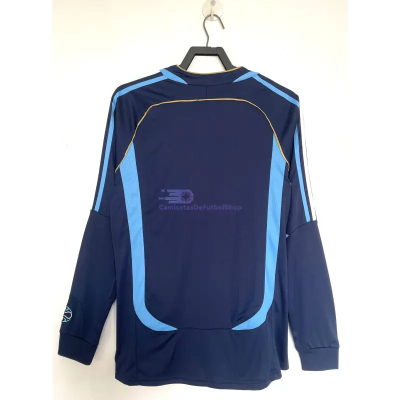 Camiseta Argentina 2006 2ª Equipación Retro ML Azul Marino