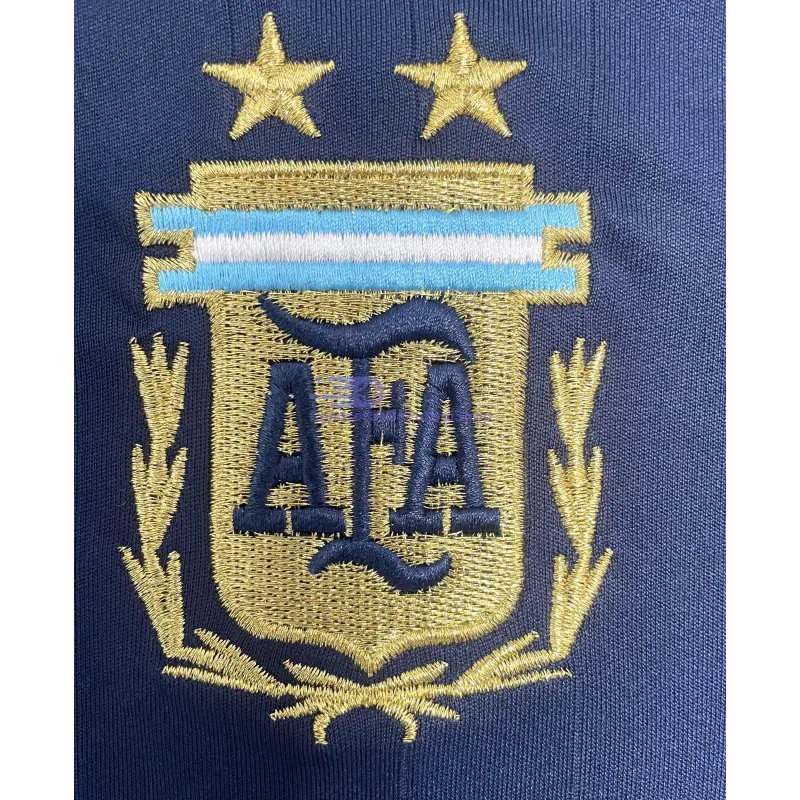 Camiseta Argentina 2006 2ª Equipación Retro ML Azul Marino