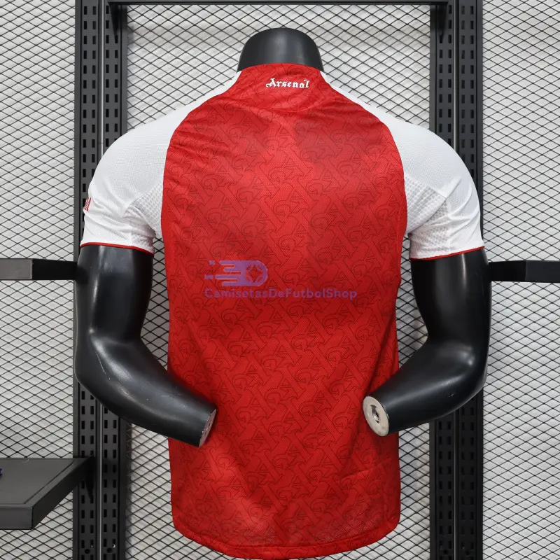 Camiseta Arsenal 1ª Equipación 2025/2026 Rojo (EDICIÓN JUGADOR)