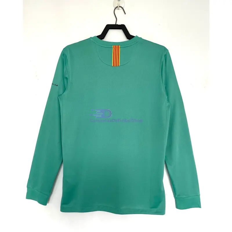 Camiseta Barcelona 2010/11 2ª Equipación Retro ML Verde