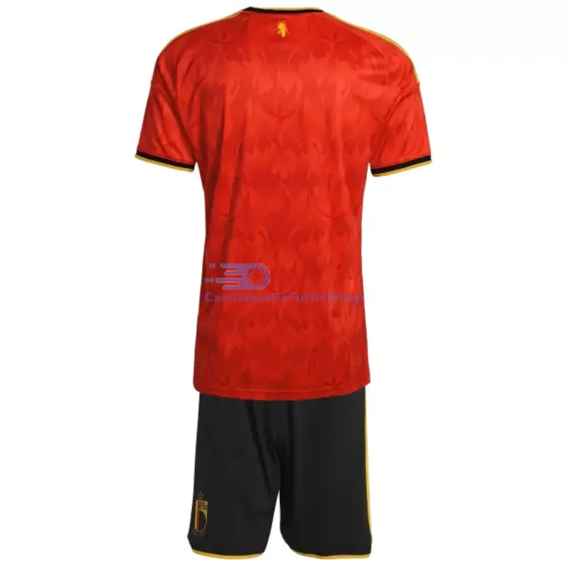 Camiseta Bélgica 2026 1ª Equipación Mundial Rojo Niño Kit