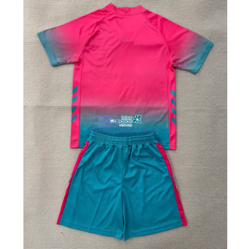 Camiseta CD Tenerife 2025/2026 3ª Equipación Rosa/Azul Niño Kit