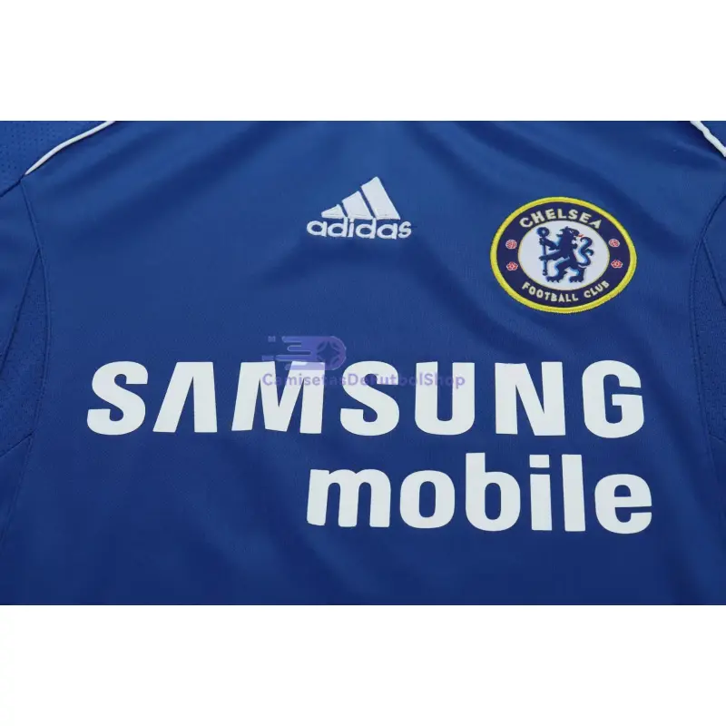 Camiseta Chelsea 2006/07 1ª Equipación Retro Azul Niño Kit