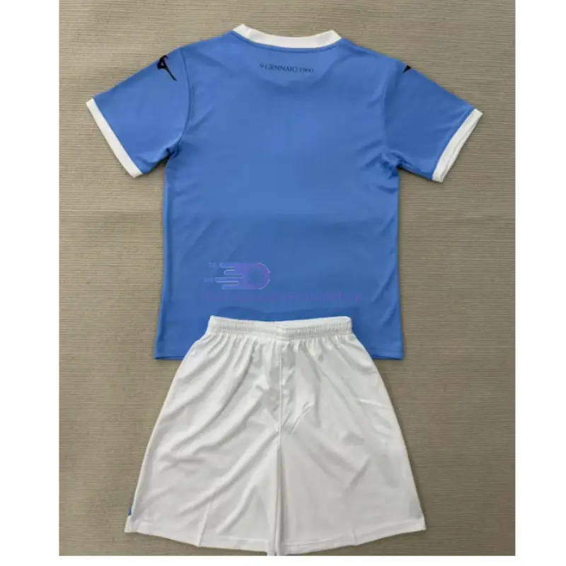 Camiseta Lazio 2025/2026 1ª Equipación Azul Niño Kit