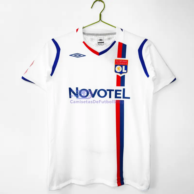 Camiseta Lyon 2008/09 1ª Equipación Retro Blanco