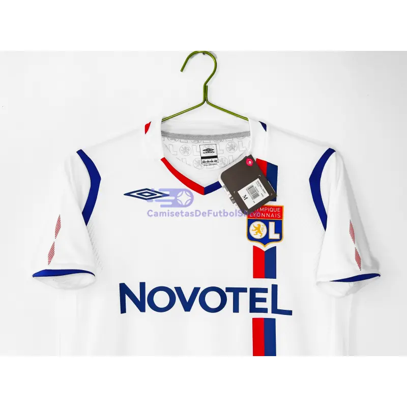 Camiseta Lyon 2008/09 1ª Equipación Retro Blanco