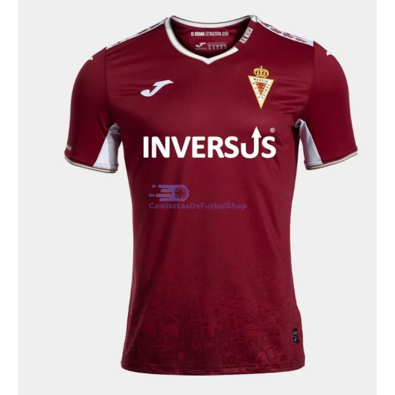 Camiseta Real Murcia 2025/2026 1ª Equipación Rojo	