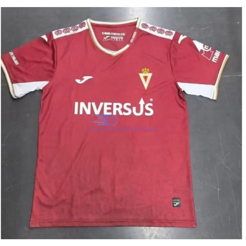 Camiseta Real Murcia 2025/2026 1ª Equipación Rojo	